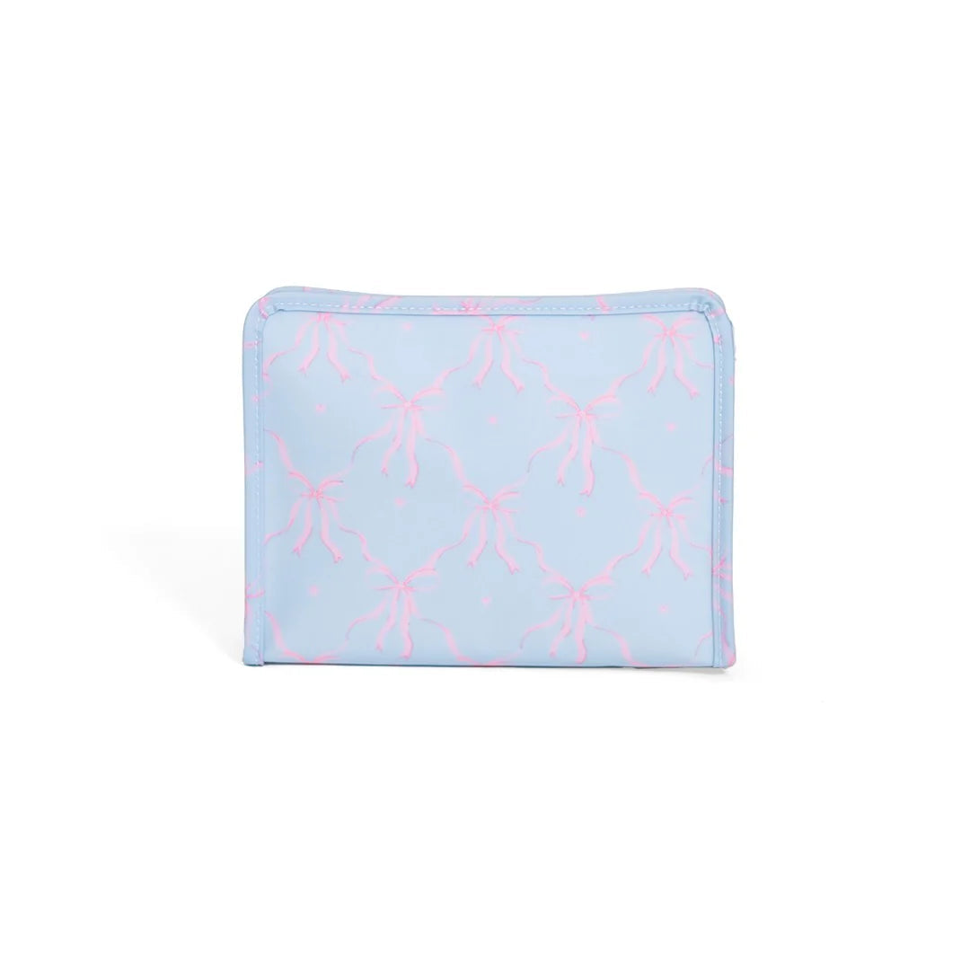 Roadie Medium Zip Pouch-Eloise Bow by TRVL Design