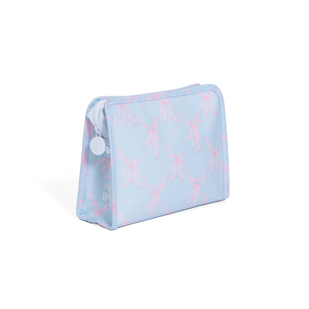 Roadie Medium Zip Pouch-Eloise Bow by TRVL Design