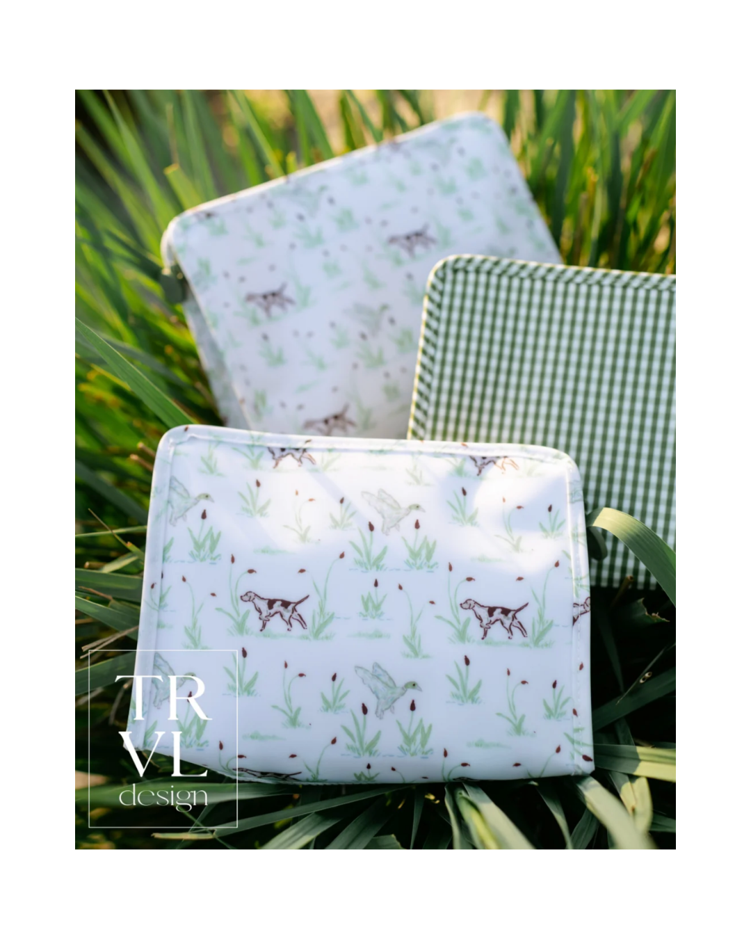 Roadie Medium Zip Pouch- The Hunt by TRVL Design