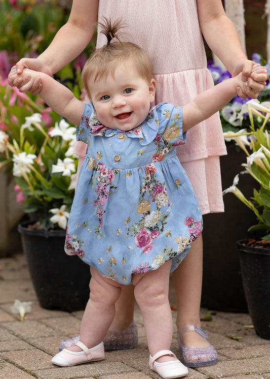 Duchess Floral Rayon Romper