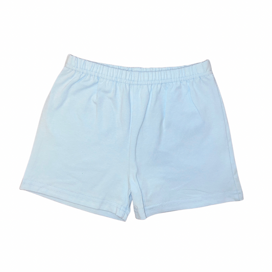 Knit Light Blue Boy Shorts