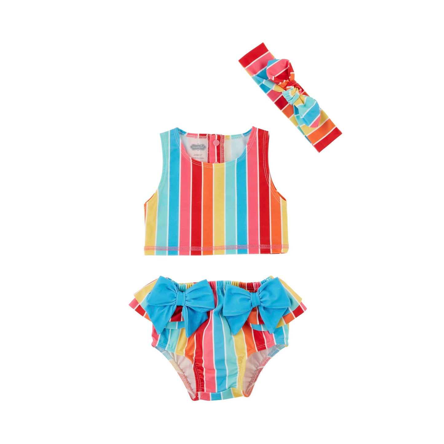 Stripe Tankini & HB Set