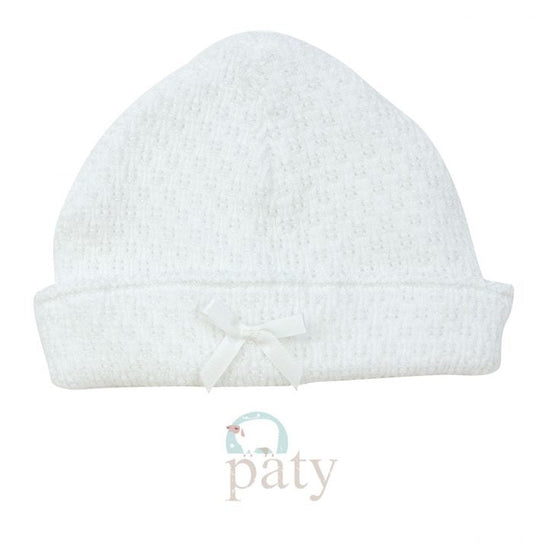 Paty Inc. White Baby Hat