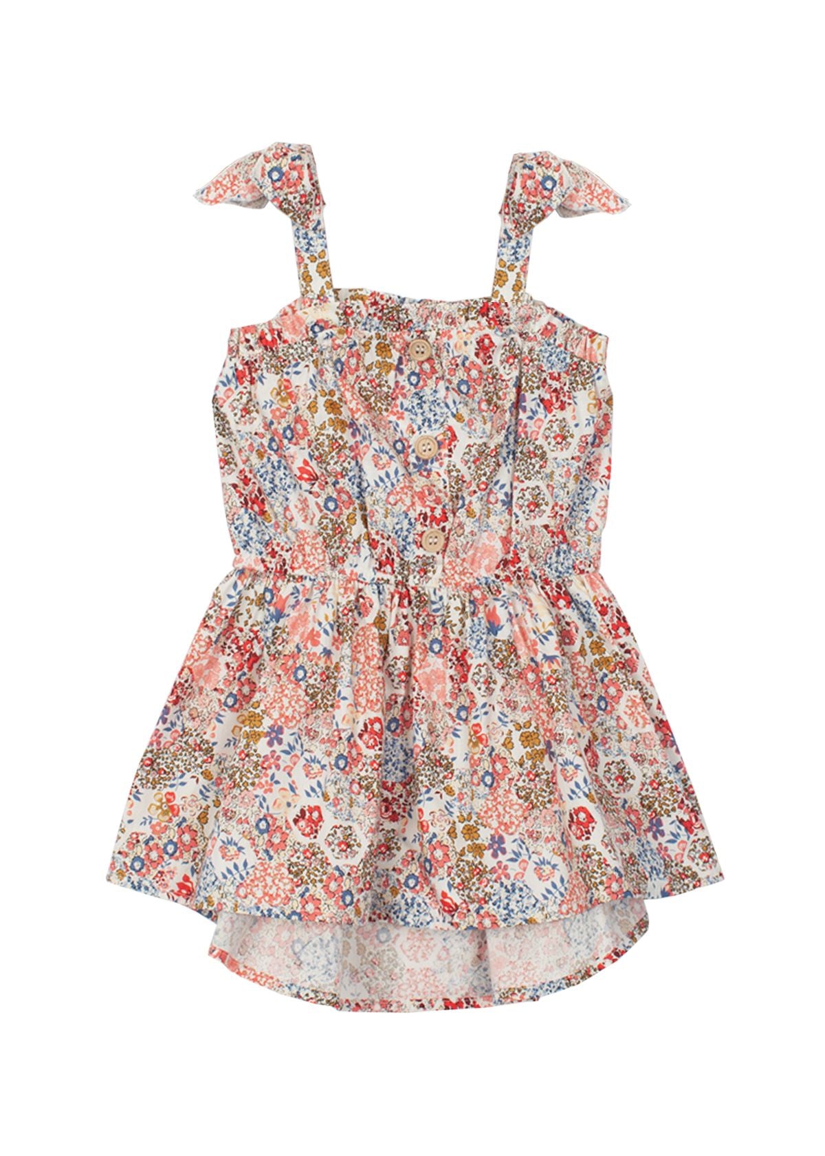 Vienna Floral Woven Dress