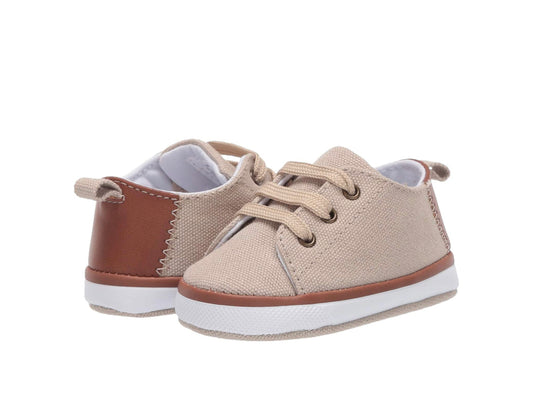 Baby Deer Canvas Sneaker Crib Shoe