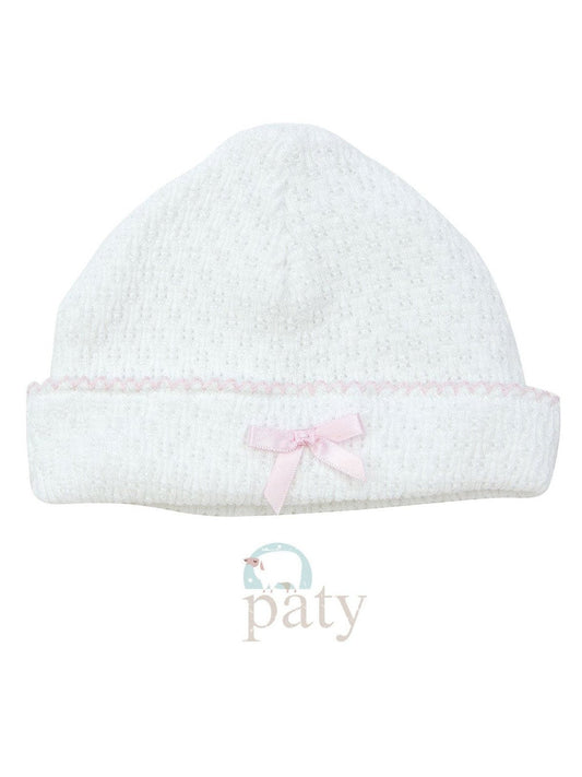 Paty Inc. White w/Pink Hat