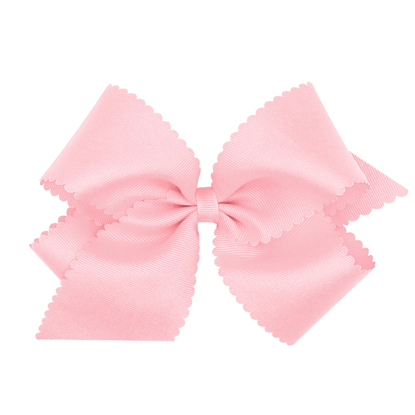 Lt Pink Grosgrain Scalloped Edge