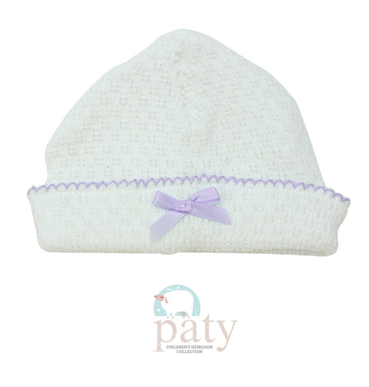 Paty Inc. White w/Purple Hat