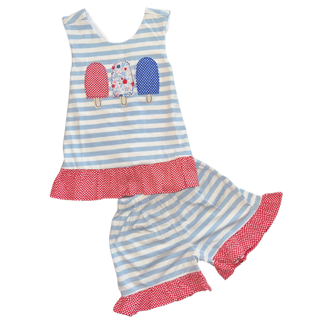 Popsicles Girls Short Set