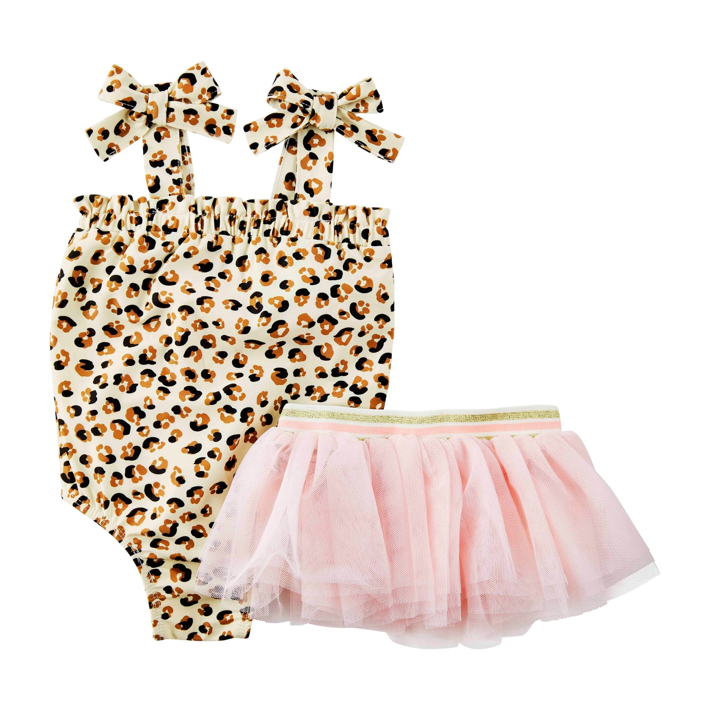 Leopard Swim & Tutu Set