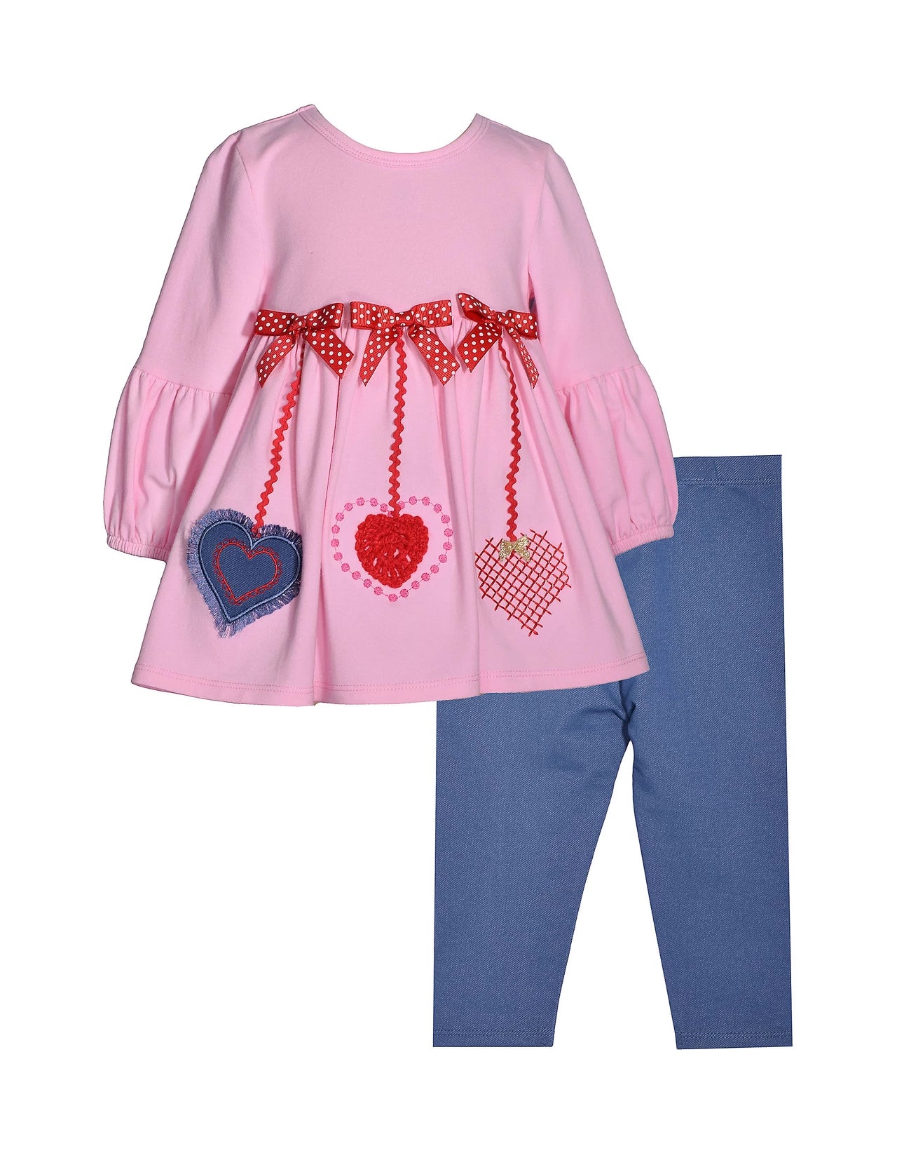 Girls Valentine Heart Set