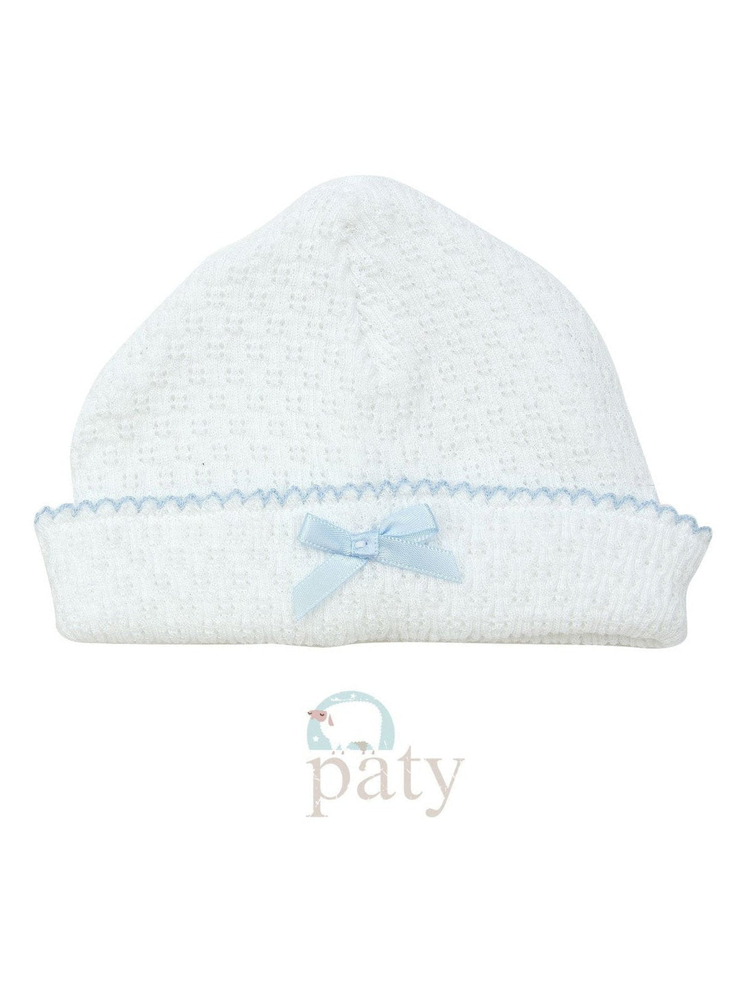 Paty Inc. white w/Blue Hat