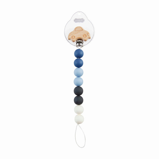 Mudpie Wood Car Paci Clip