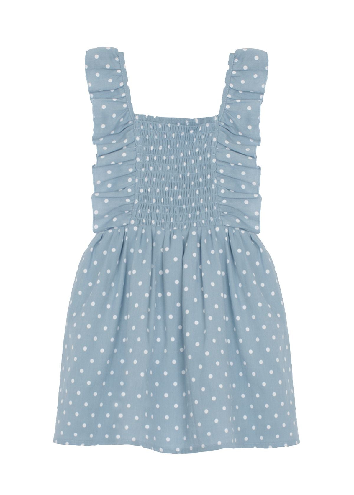 Pebble Polka-dot Woven Dress