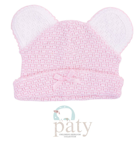 Paty Inc. Pink Bear Hat