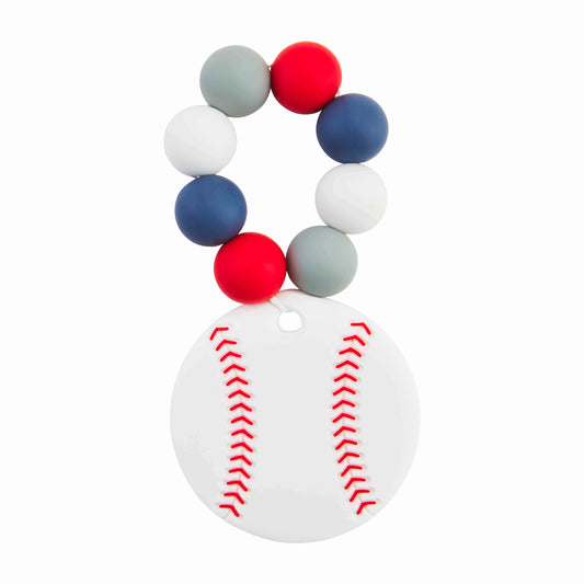 Baseball Silicone Teether